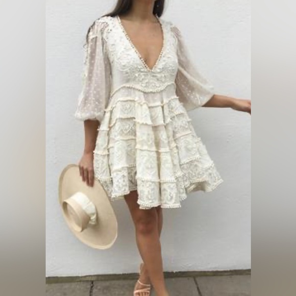 Zimmermann The Painted Heart Sun Dress - Picture 3 of 6